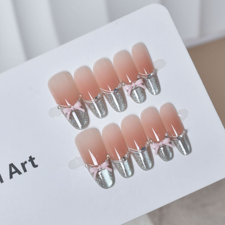 Artistic Ombre Press-On Nail Extensions Stornfield