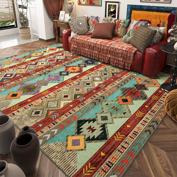 Geometric Pattern Area Rug Stornfield