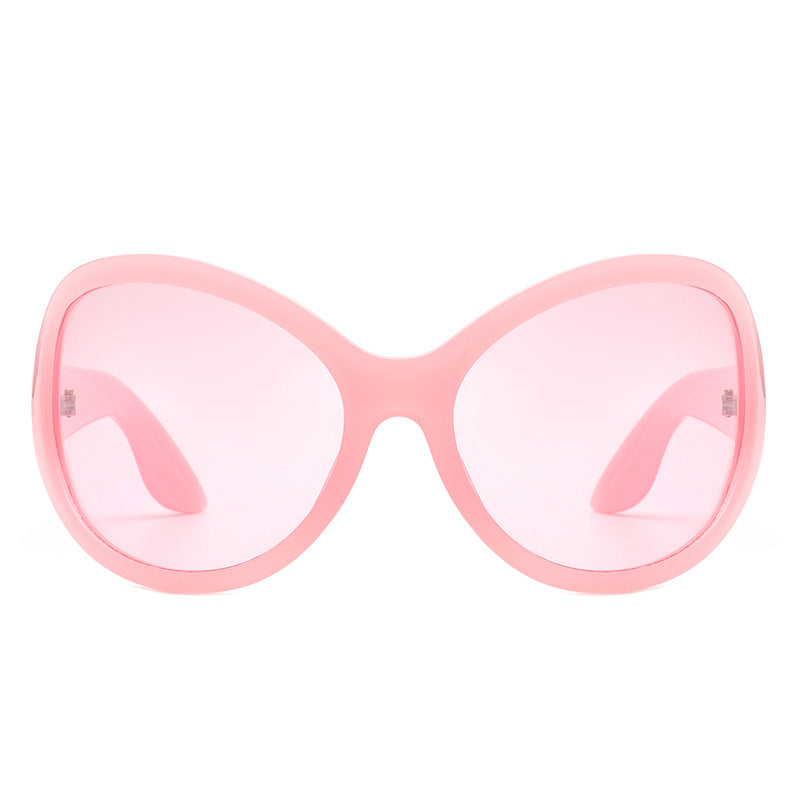 Ladies sunglasses in a stylish butterfly design with UV protection and wide frame Stornfield