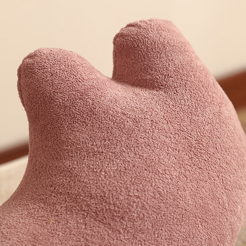 Cozy cat-shaped neck pillow made of microfleece Stornfield