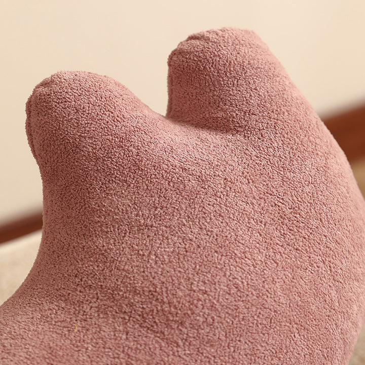 Cozy cat-shaped neck pillow made of microfleece Stornfield