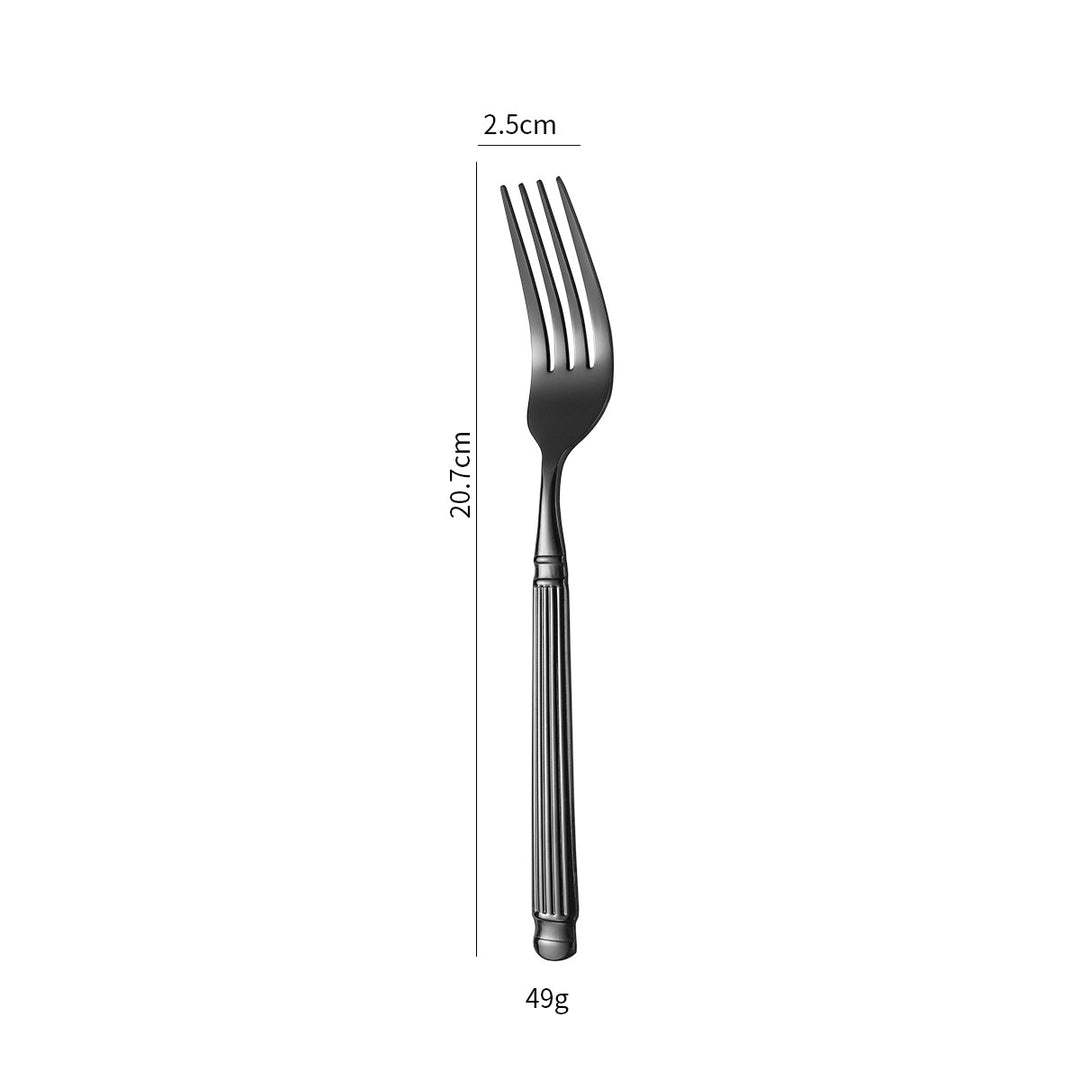 Elegant dessert spoon with exclusive surface design Stornfield