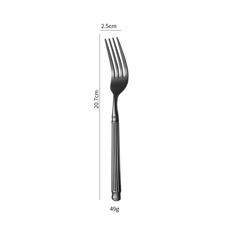 Elegant dessert spoon with exclusive surface design Stornfield