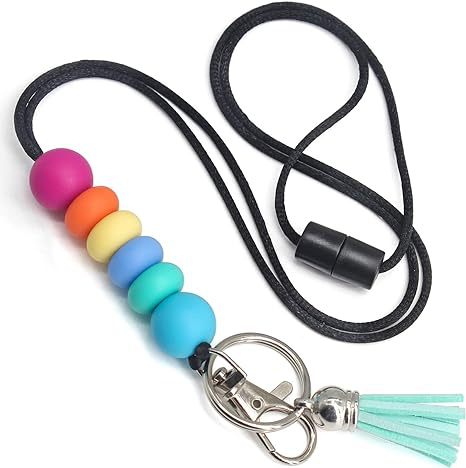 Colorful Silicone Keychain Lanyard Stornfield