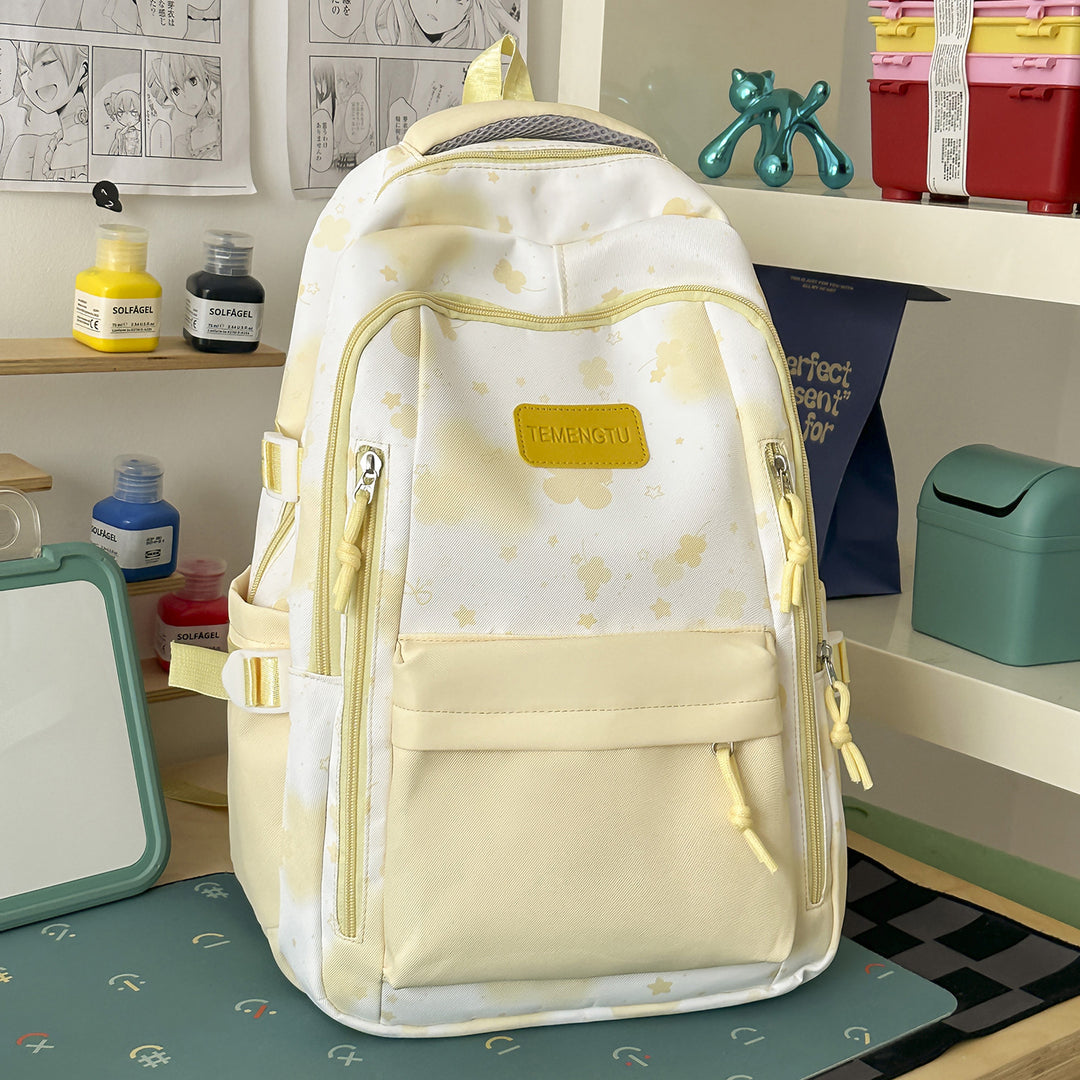 Charming Floral Print Backpack Stornfield