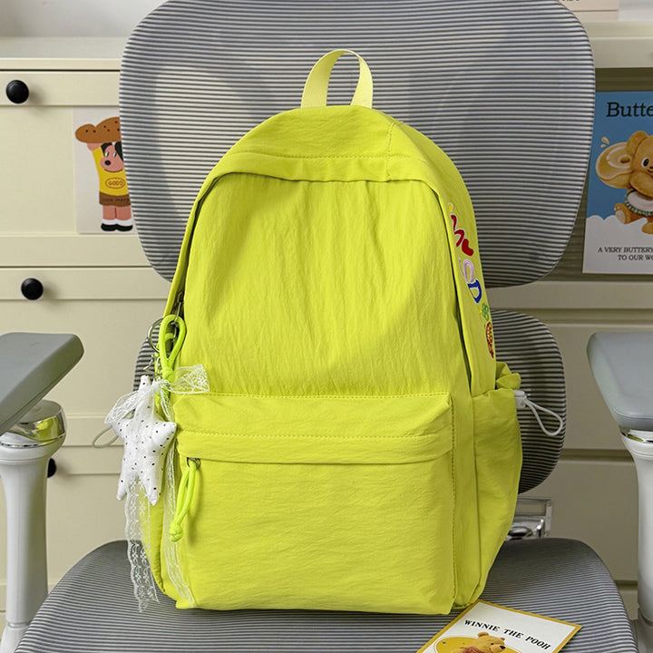 Decorative Character-Embellished Casual Backpack Stornfield
