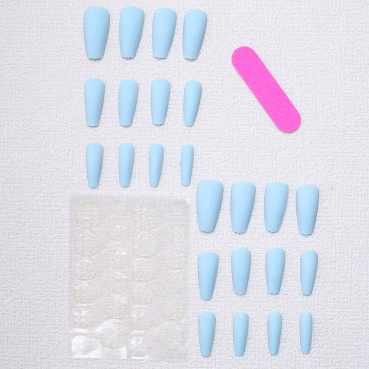 Matte Finish Press-On Nail Set Stornfield