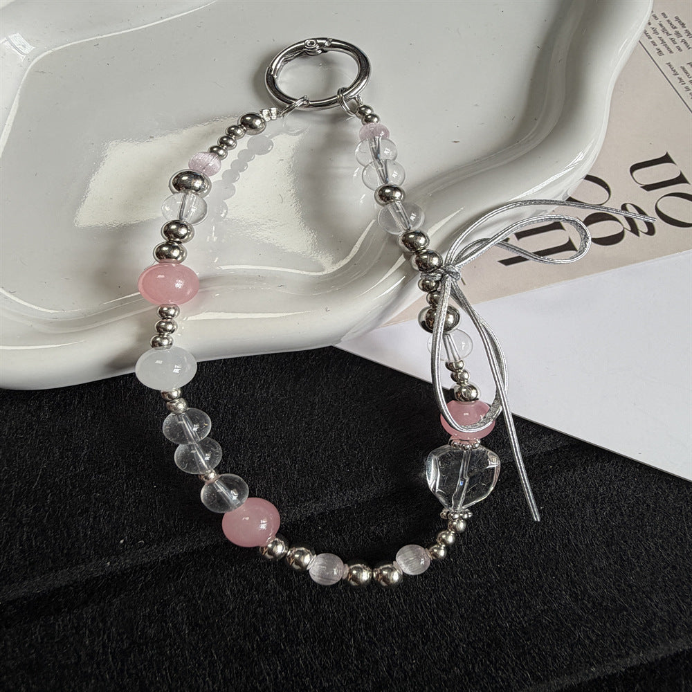 Elegant Beaded Charm Keychain Stornfield 1790134705