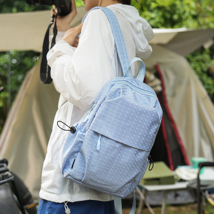 Multi-Functional Geometric Patterned Backpack Stornfield