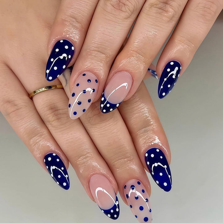 Elegant Patterned Acrylic Nail Art Enhancements Stornfield