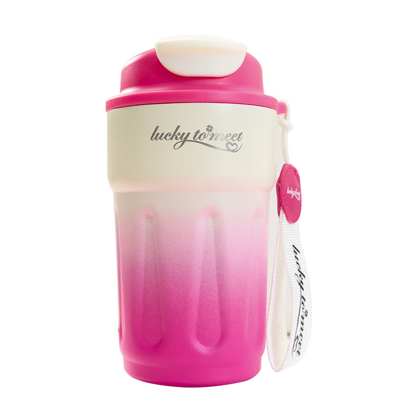 Women’s insulated cup with innovative drip protection and practical carrying handle Stornfield