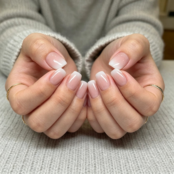 Gradient Ombre Press-On Nails Stornfield