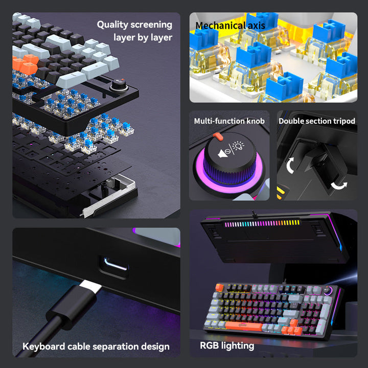 Backlit Mechanical Gaming Keyboard Stornfield