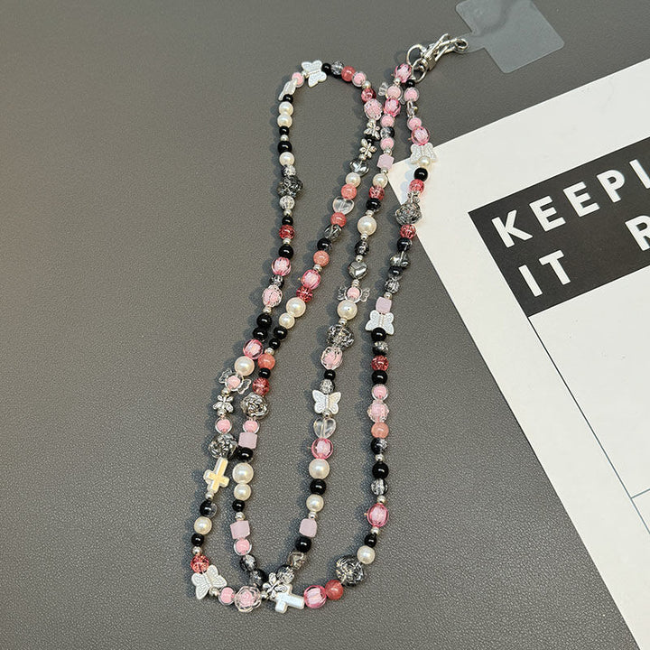 Artisan Beaded Charm Necklace Stornfield