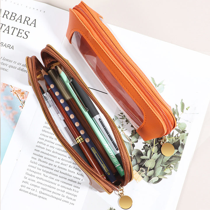 Stylish Leather Pencil Case Stornfield