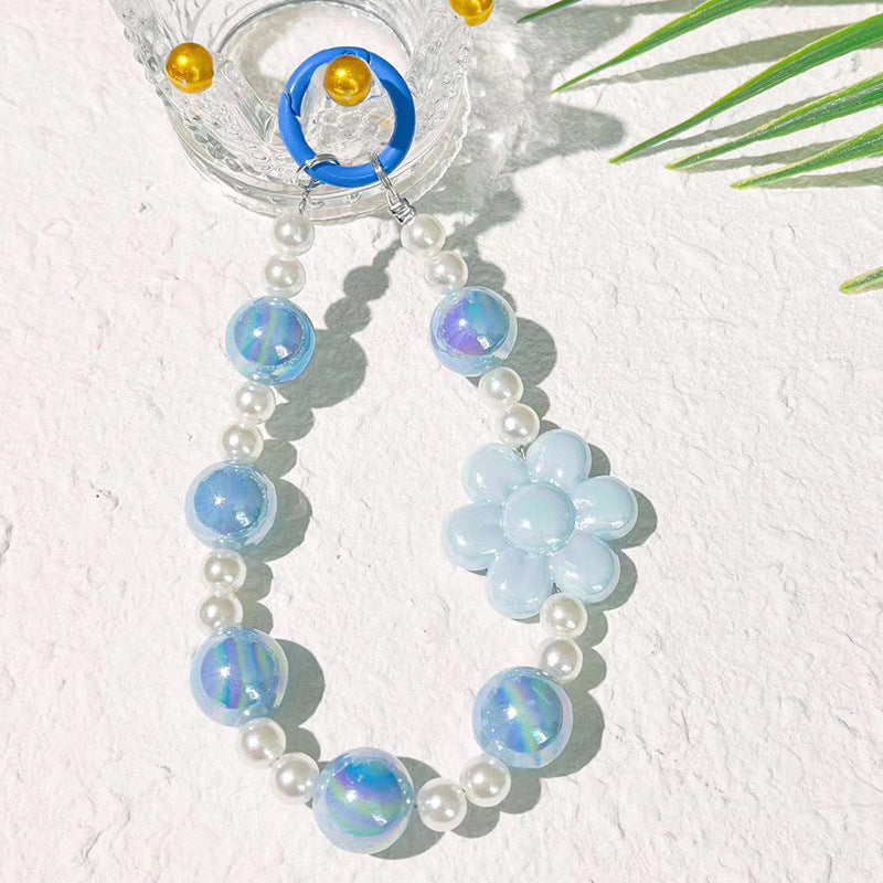 Floral Beaded Phone Chain Stornfield