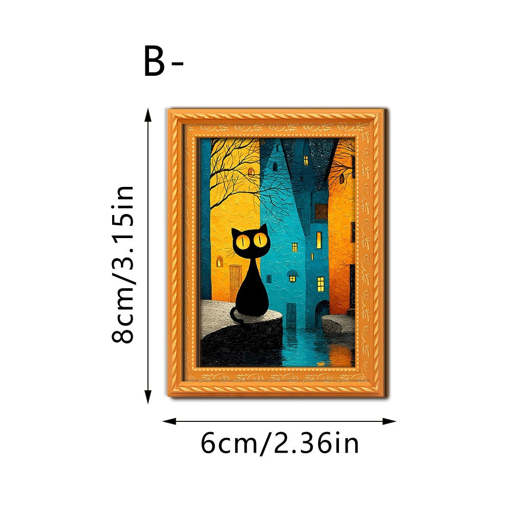 Decorative cat art with futuristic design Stornfield