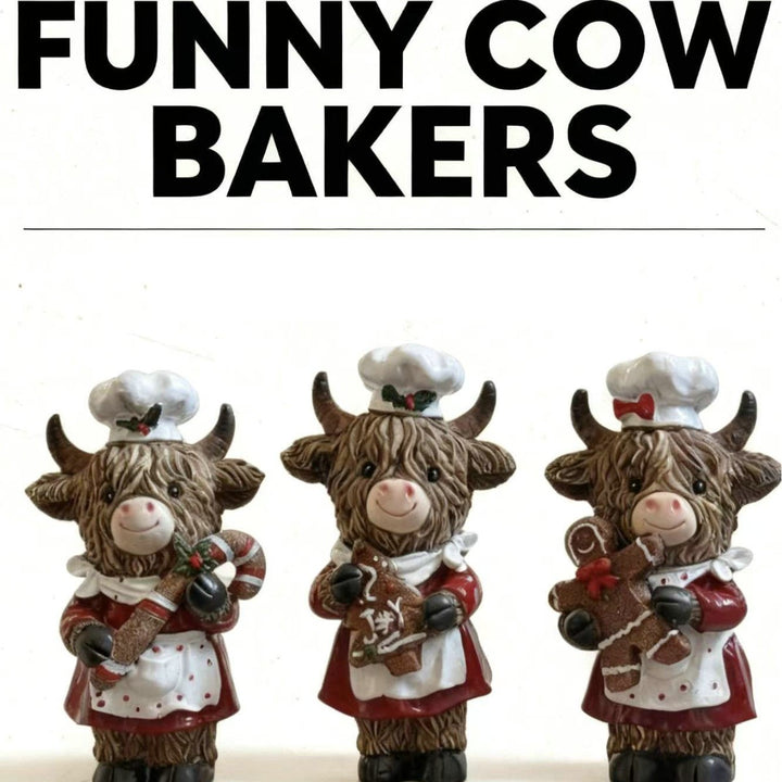 Enchanting Christmas cow figurine Stornfield