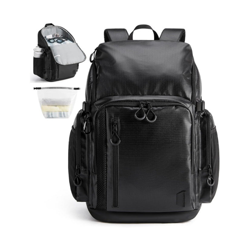 Multifunctional backpack with insulated interior compartment and special compartment organization Stornfield