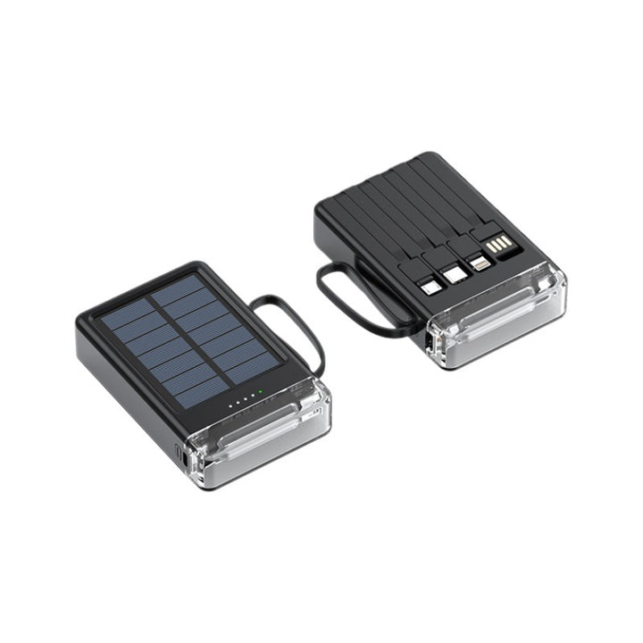 Solar power bank with multifunctional design and integrated fast charging function Stornfield