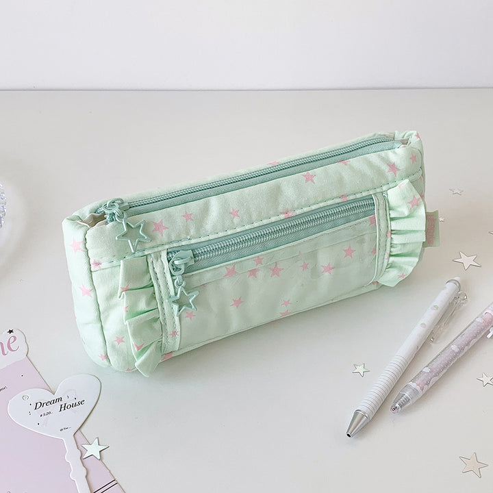 Star-Patterned Pencil Case Stornfield