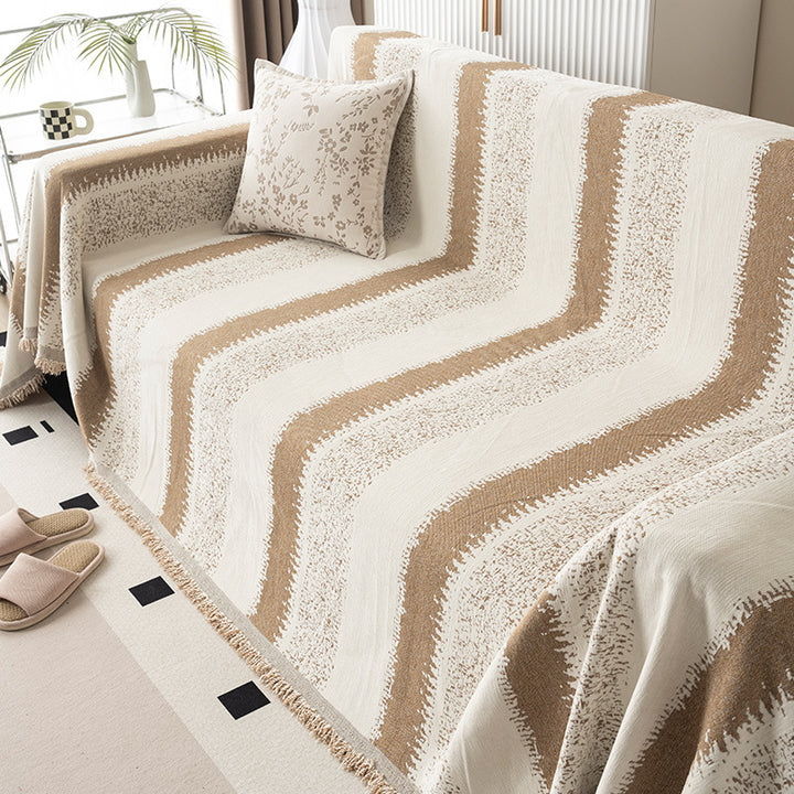 Textured Woven Throw Blanket