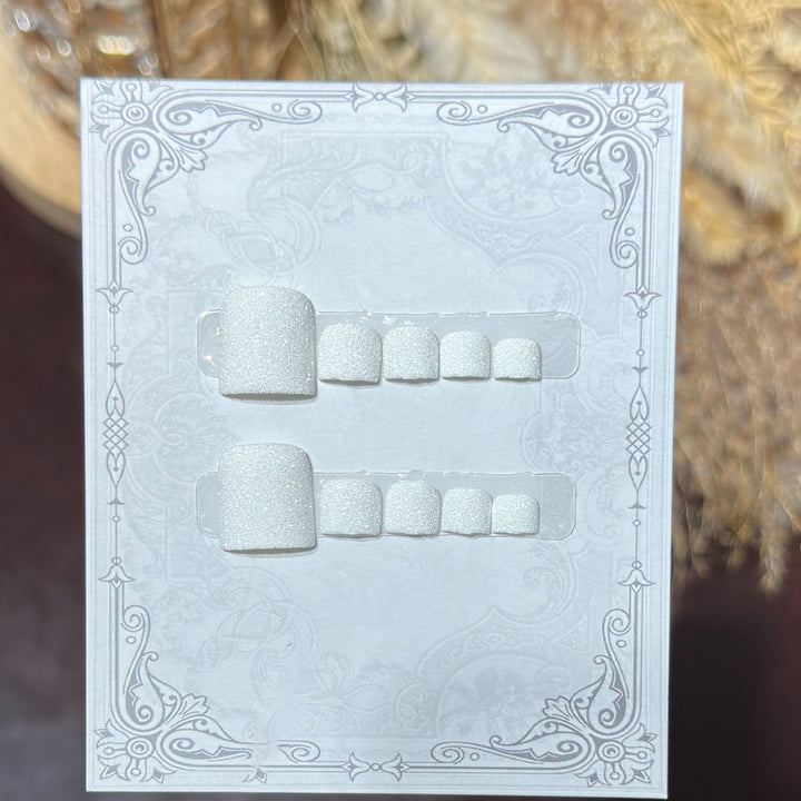 Floral-Inspired Press-On Nail Set Stornfield