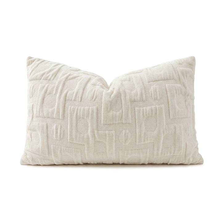 Luxurious velvet decorative pillow