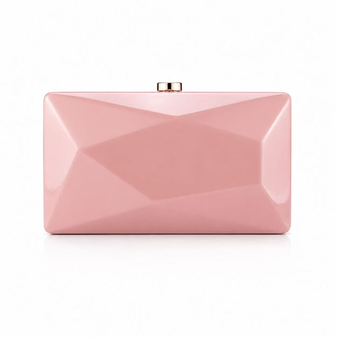 Geometric Faceted Clutch