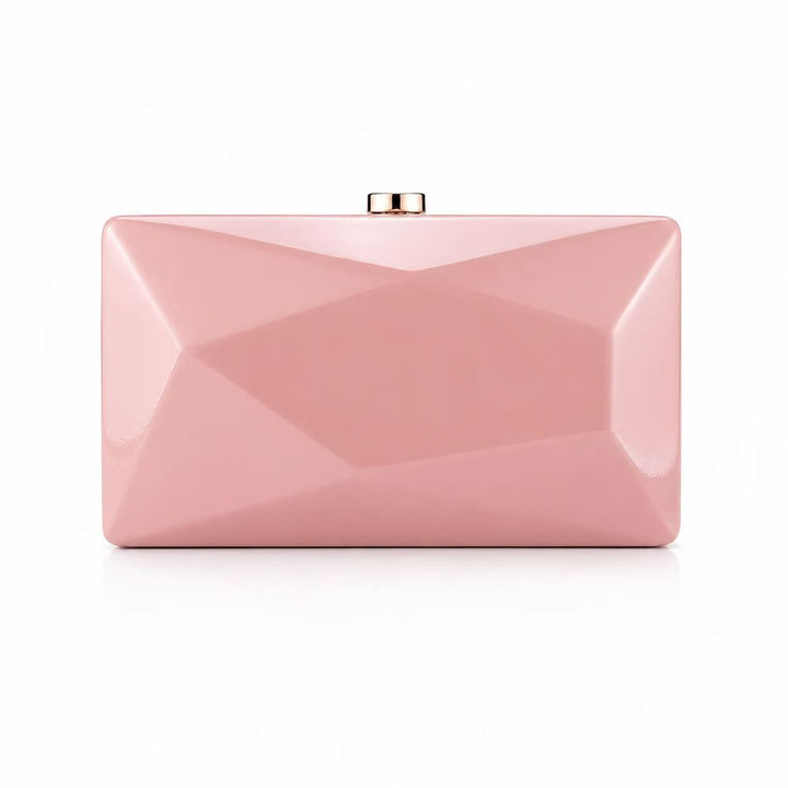 Geometric Faceted Clutch