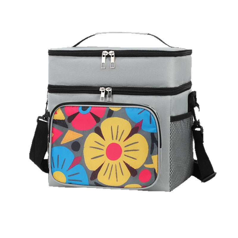 Insulated Floral Lunch Cooler Bag Stornfield