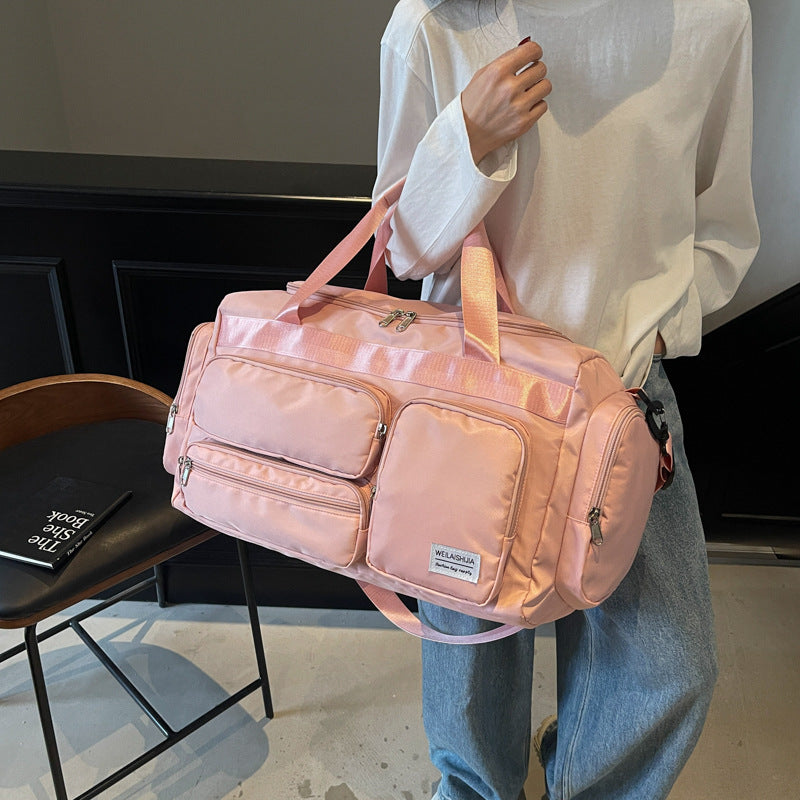 Multifunctional Travel Bag with Slanted Compartments Stornfield