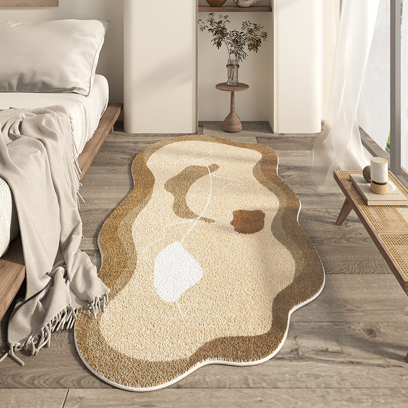 Plush Textured Abstract Area Rug