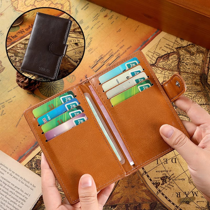 RFID-Blocking Leather Card Holder Stornfield