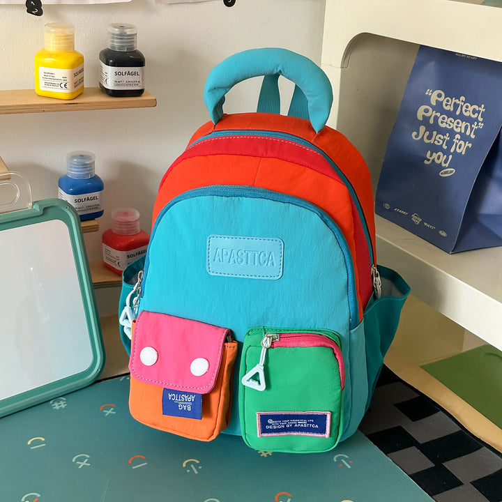 Colorful Multi-Compartment Casual Backpack Stornfield