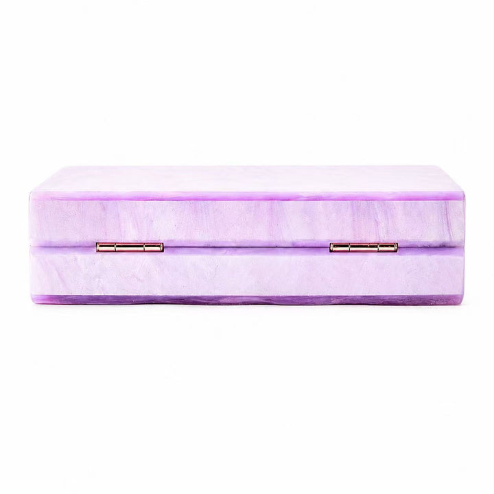 Artistic Acrylic Box Clutch
