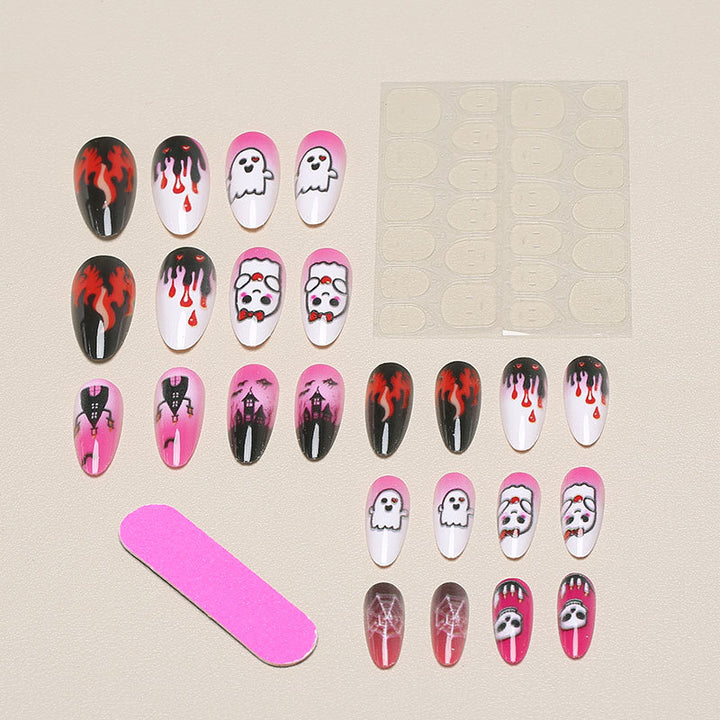 Thematic Halloween Nail Art Set