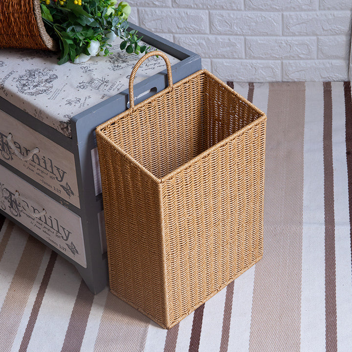Unisex storage basket with practical carrying handle Stornfield