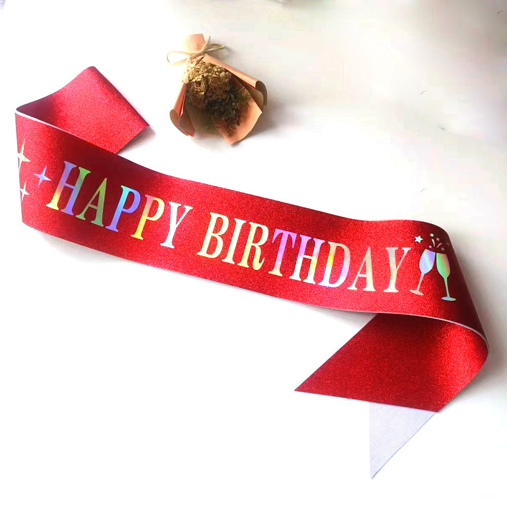Women Funkenkrone with "Happy Birthday" lettering Stornfield