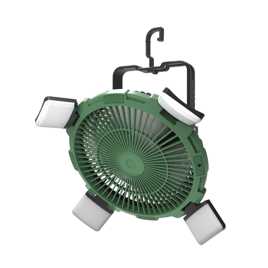 Multi-Functional Camping Fan with LED Lights Stornfield
