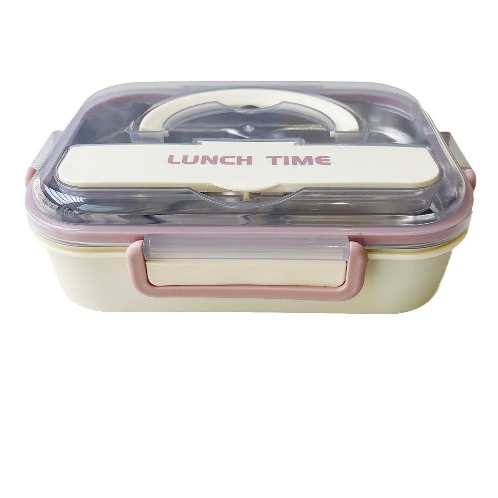 Multi-Compartment Stainless Steel Meal Prep Box