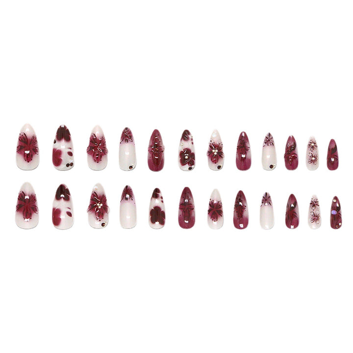 Floral 3D Press-On Nail Set Stornfield