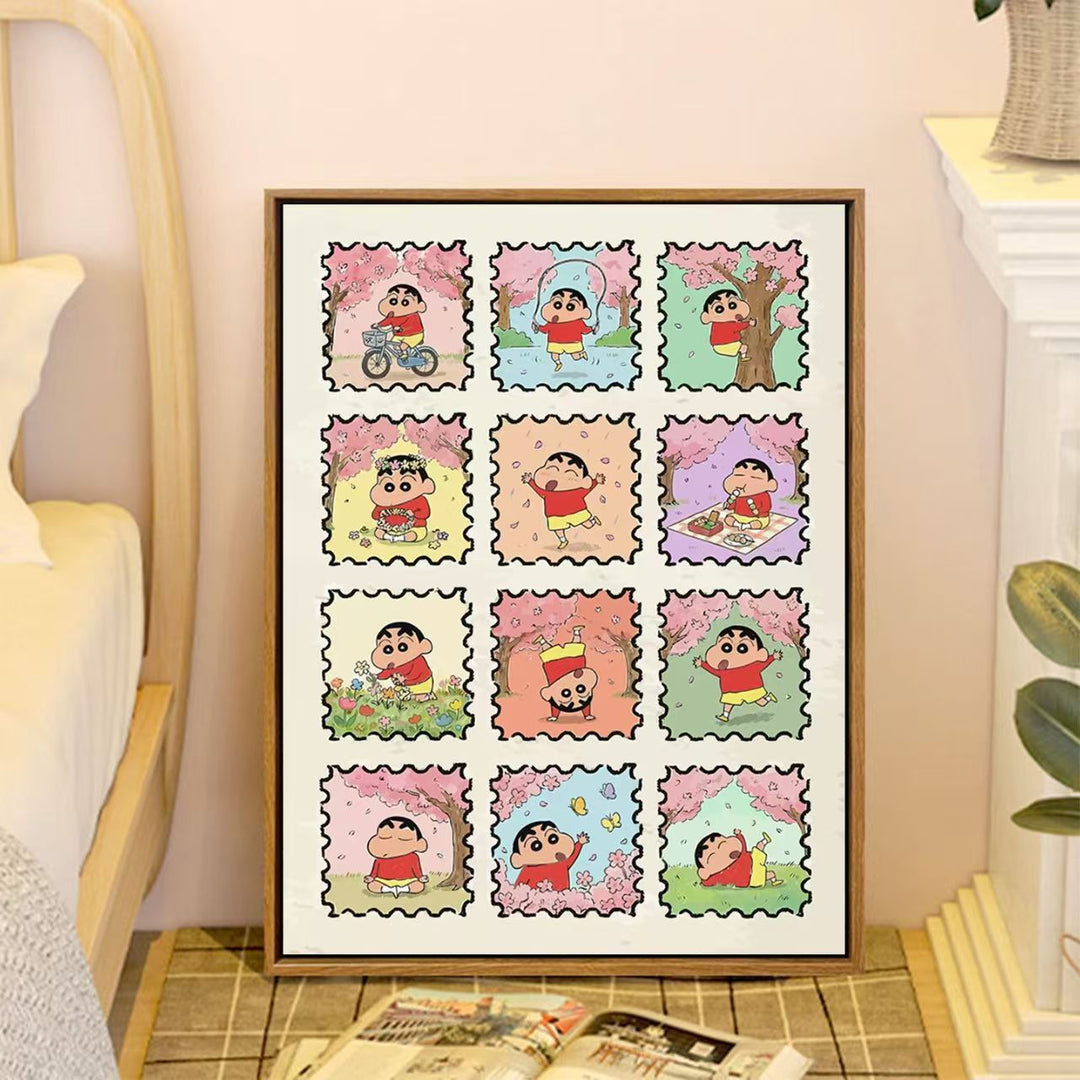 Whimsical Family-Themed Canvas Wall Art Stornfield