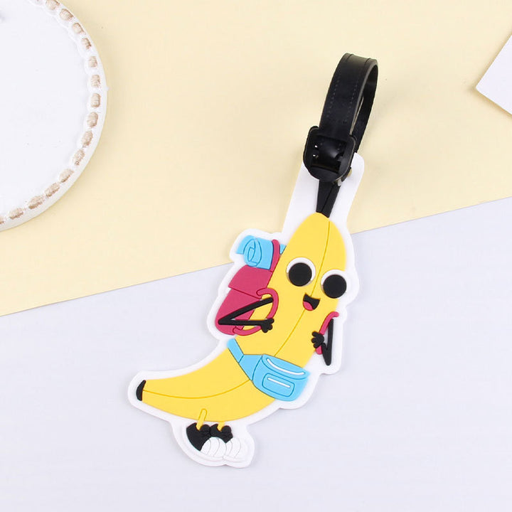 Fun Banana Character Luggage Tag Stornfield