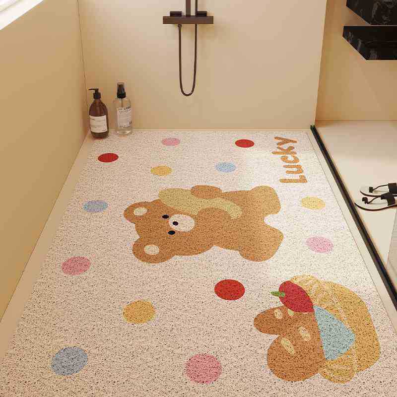 Cartoon Character Themed Bath Mat Stornfield