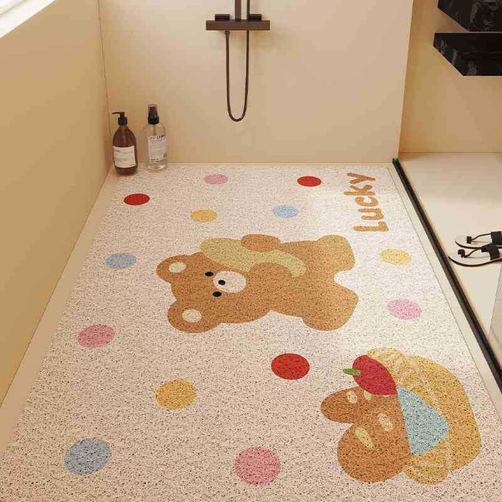 Cartoon Character Themed Bath Mat Stornfield