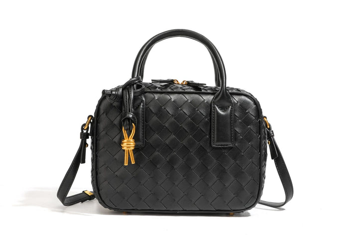 Textured Leather Boutique Handbag Stornfield