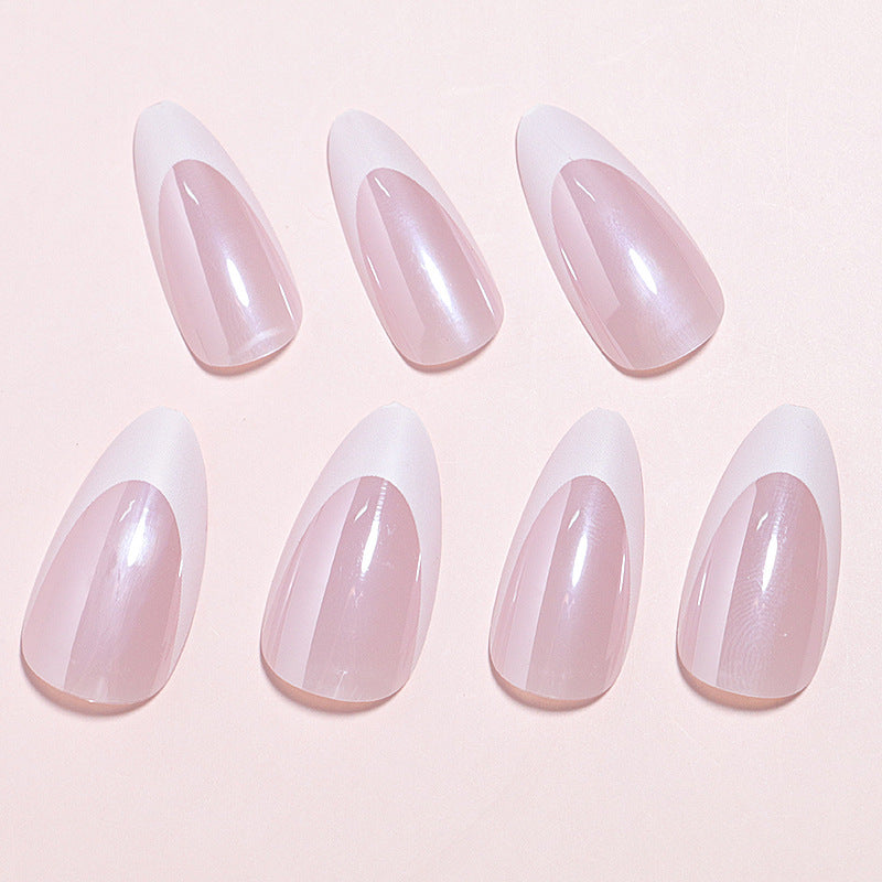 DIY Natural Glossy Press-On Nail Set Stornfield