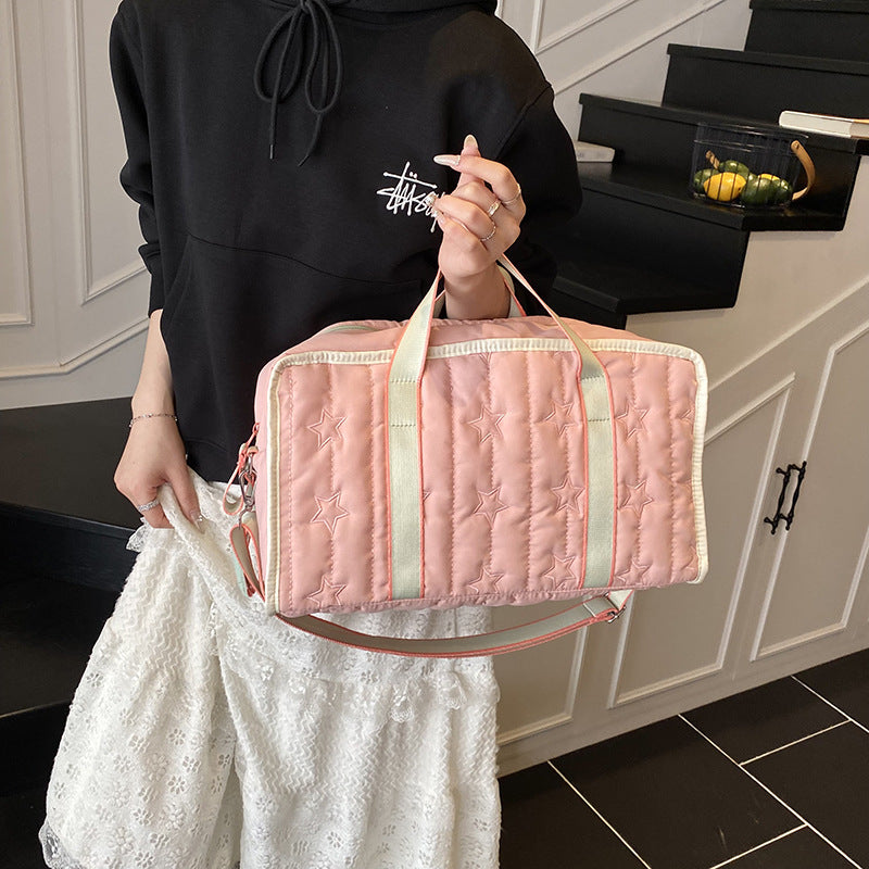 Stylish Quilted Duffel Bag Stornfield