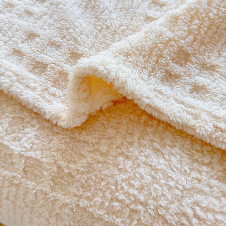 Plush Textured Throw Blanket Stornfield